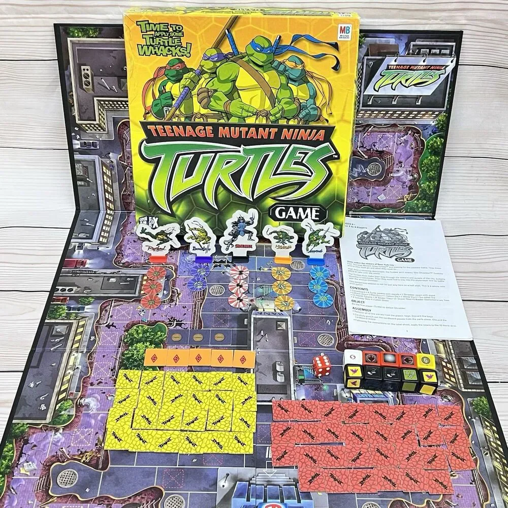 Milton Bradley vintage tmnt